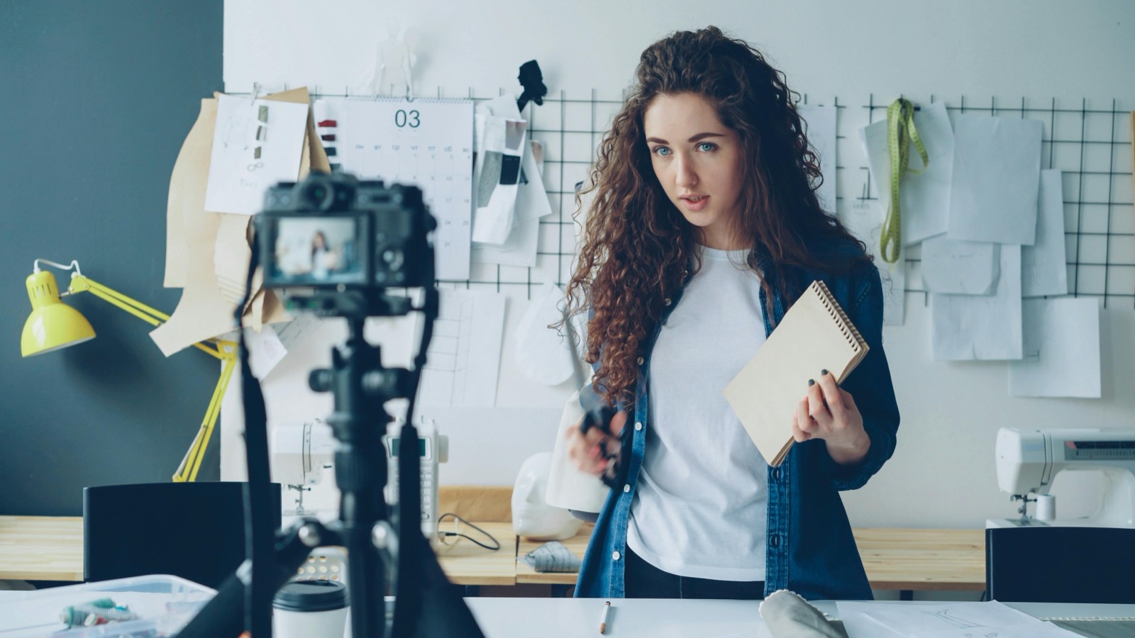 Photographer studio setup